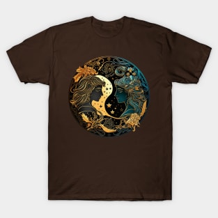 Gemini Zodiac Sign T-Shirt